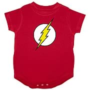 The Flash Logo Onesie